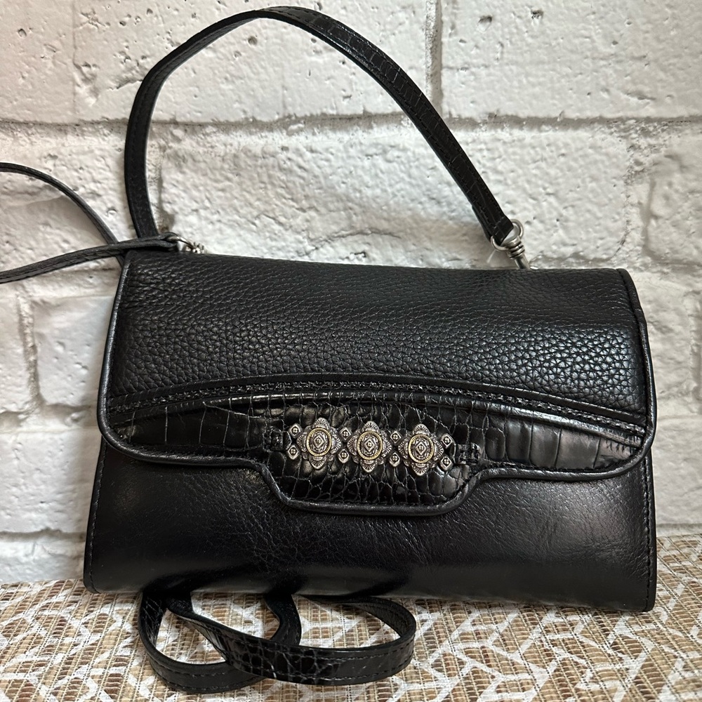 Brighton Leather Crossbody Purse